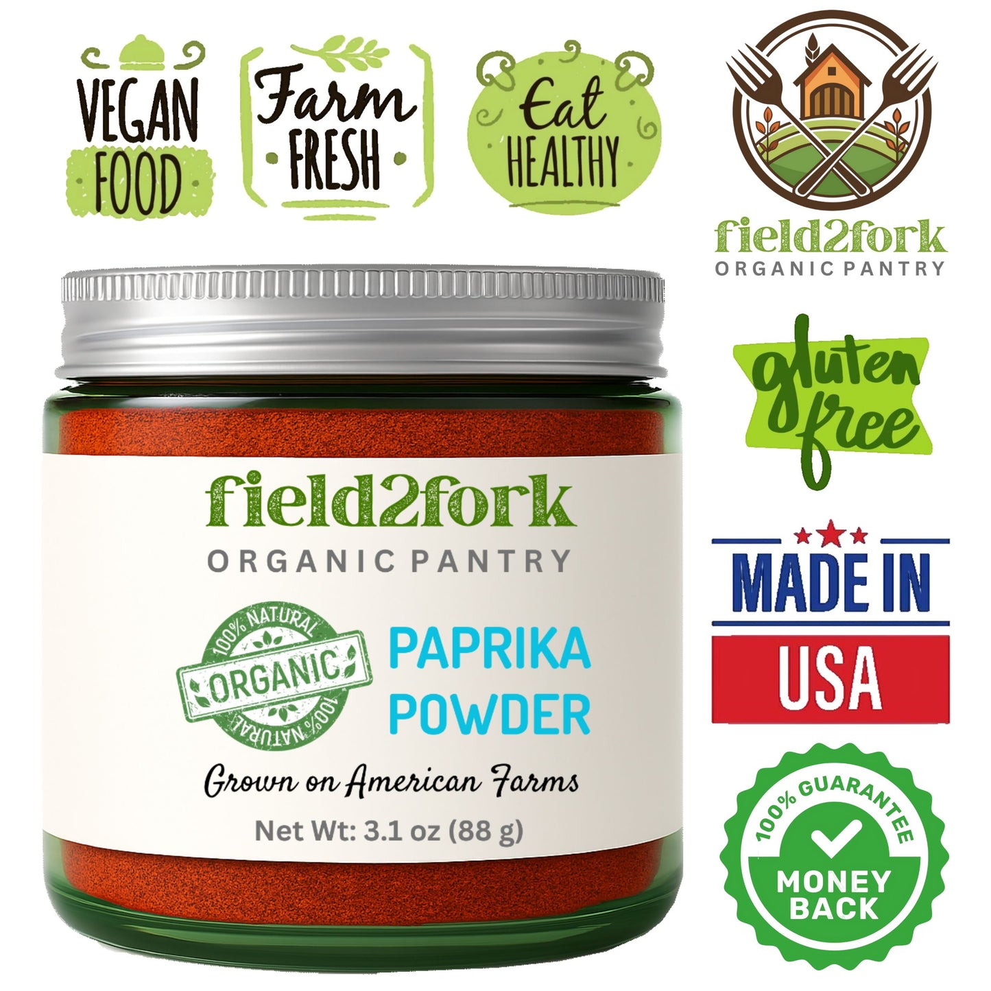 Organic Paprika Powder